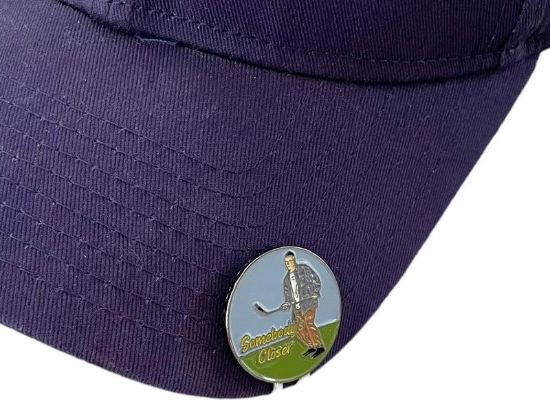 Balanced Co. . Funny Golf Hat Clip with Enamel Magnetic Ball Marker - Image 2